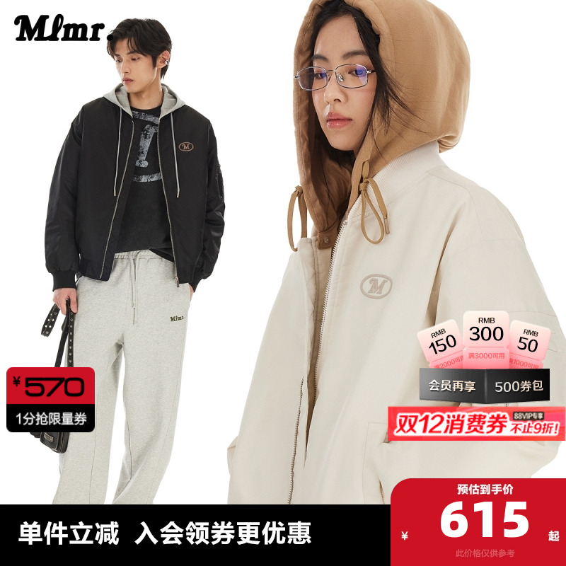 MLMR宽松舒适潮棒球领轻