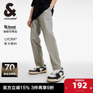 合体版 男士 型舒适弹力休闲裤 子长裤 杰克琼斯outlets春季 男装 新款