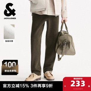男装 杰克琼斯奥特莱斯NBA联名春秋季 Jones 子 加绒长裤 裤 卫裤 Jack
