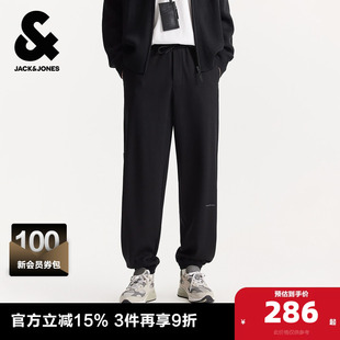 长裤 杰克琼斯男装 运动休闲百搭舒适抽绳宽松束脚卫裤 新款 子 春秋季