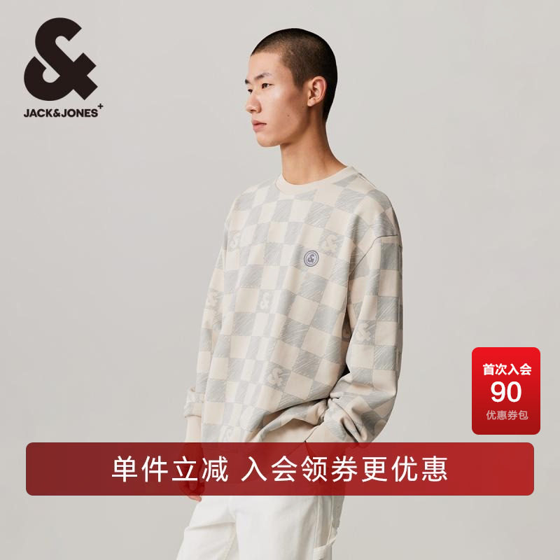 秋季杰克琼斯圆领卫衣