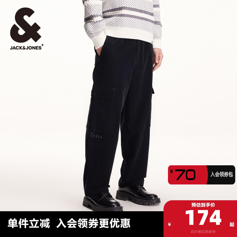 杰克琼斯舒适灯芯绒休闲裤