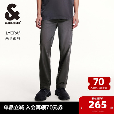 杰克琼斯长裤直筒休闲休闲裤