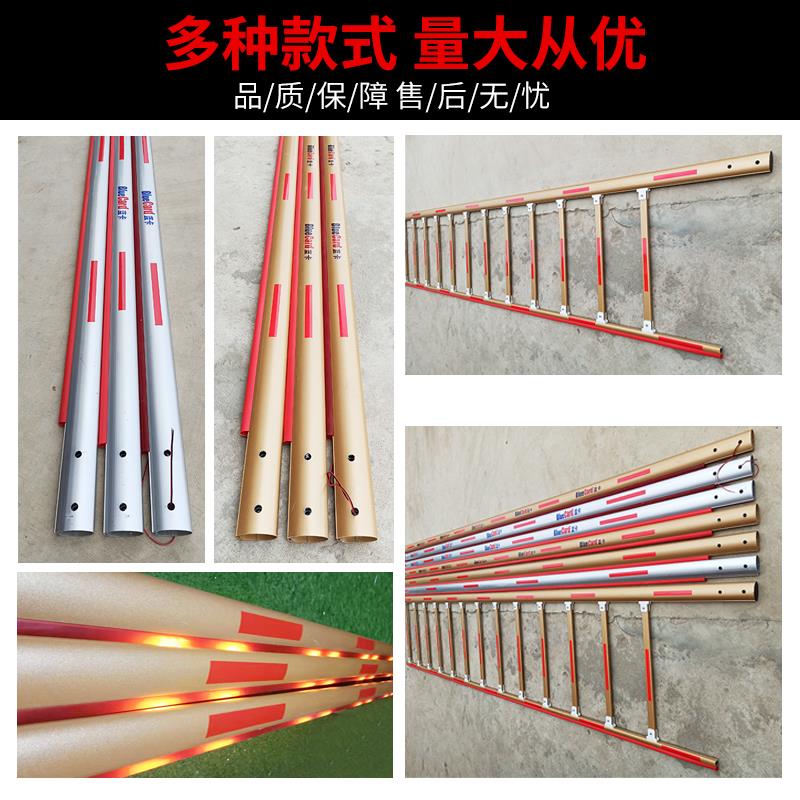 BlueCard蓝卡栅栏杆椭圆LED灯条道闸杆栅栏杆蓝卡停车场道闸杆