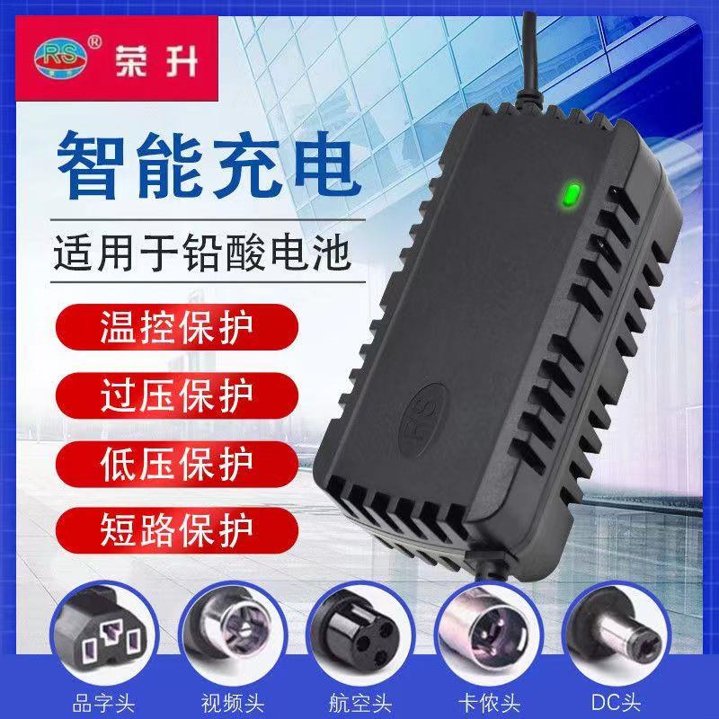 24V12AH20A小海豚迷你电动车充电器轮椅代步车24伏铅酸充电器通用