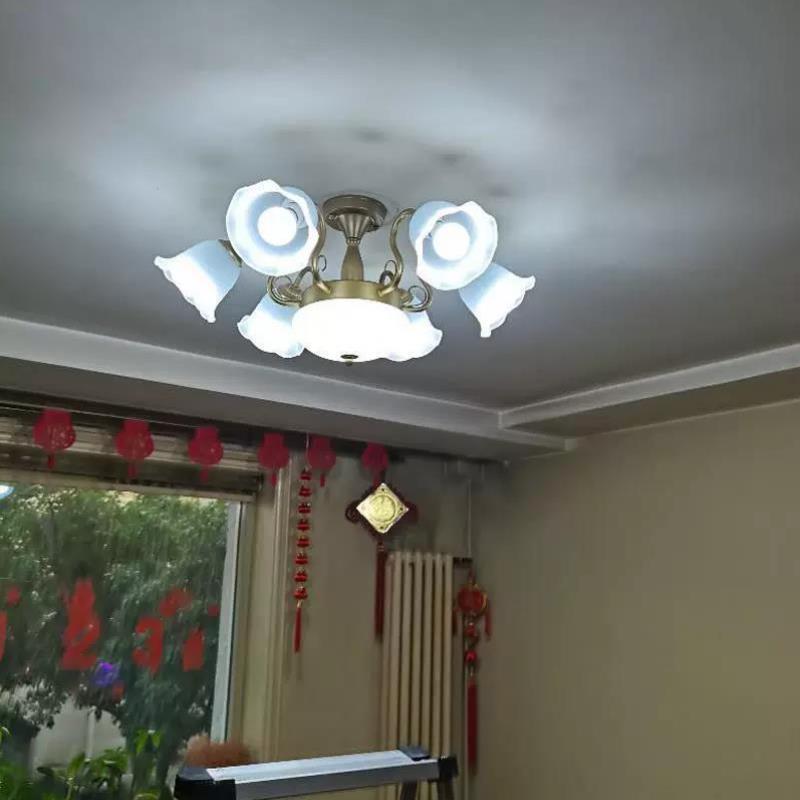 欧式吊灯仿古餐厅卧室走廊过道厨房2022年新款楼梯阳台感应客厅灯