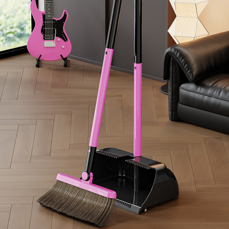 粉色扫把套装高端商用搓斗组合