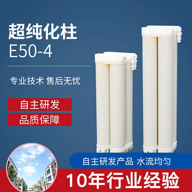 可定制医院去离子水设备超纯水机超纯化水柱E50-4内有精密过滤网