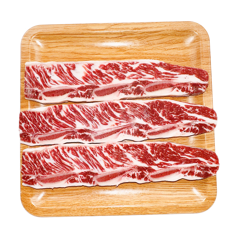 澳洲谷饲安格斯牛仔骨可碳烤炒菜