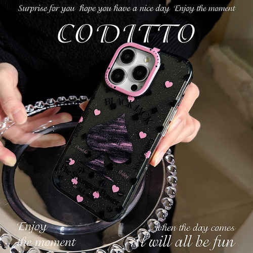 coditto黑桃权利闪粉适用苹果