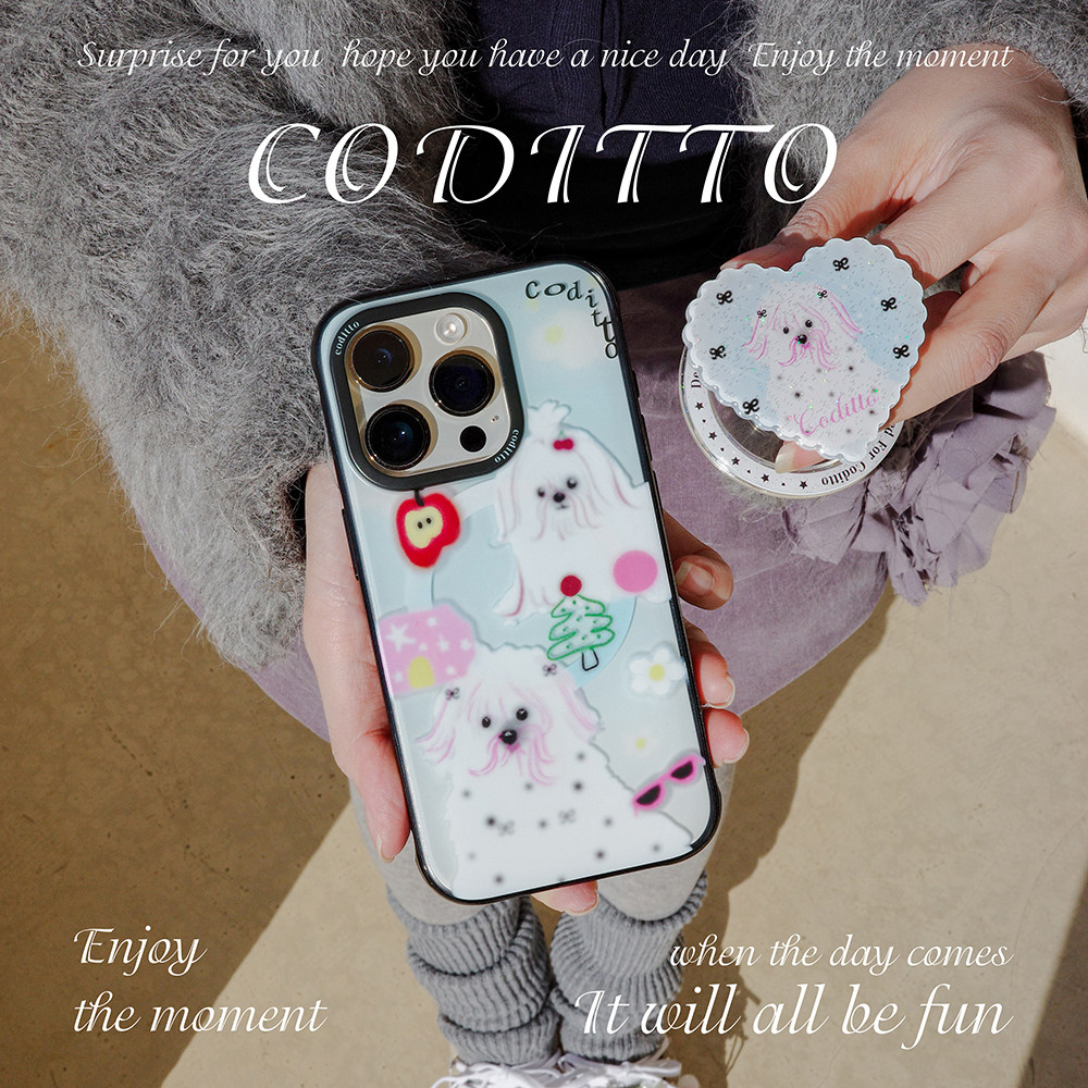 coditto小狗乐园磁吸16pro手机壳