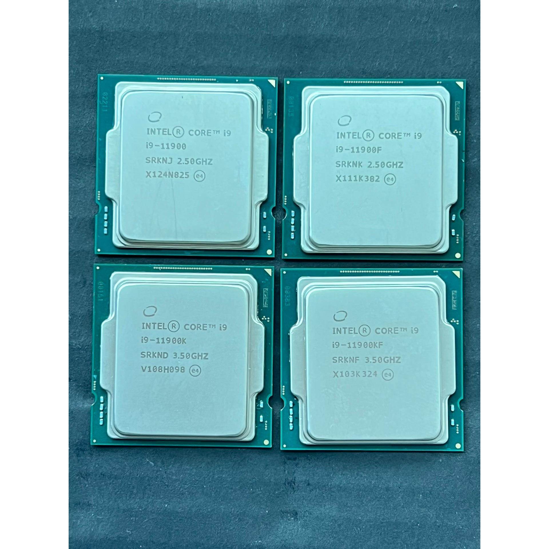Intel—i9-11900/F/KF，坏件CPU买十送一，