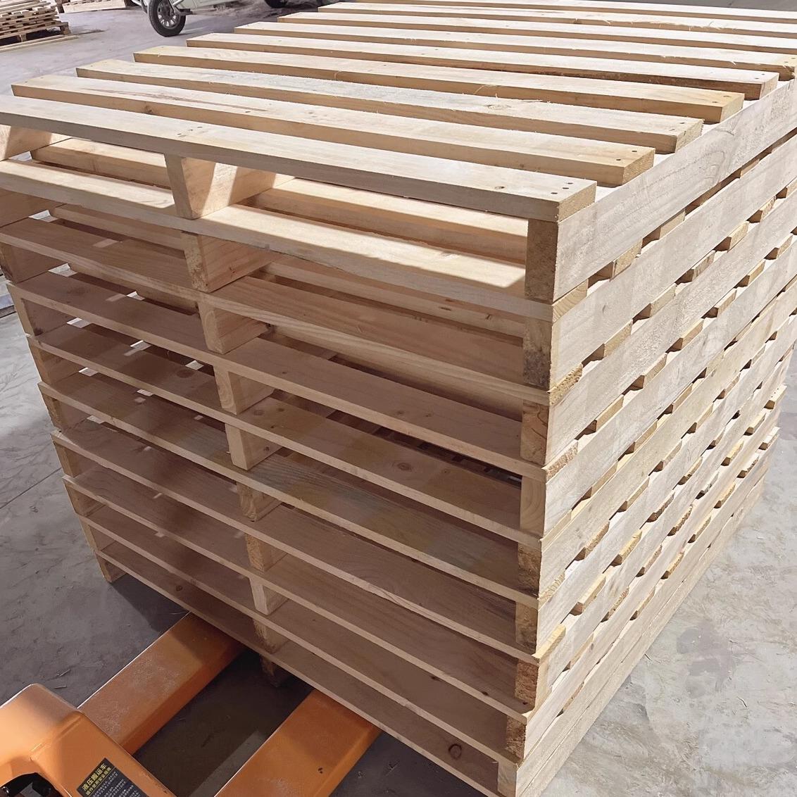 定制松木叉车托盘卡板板木栈板垫板板地台托盘床架