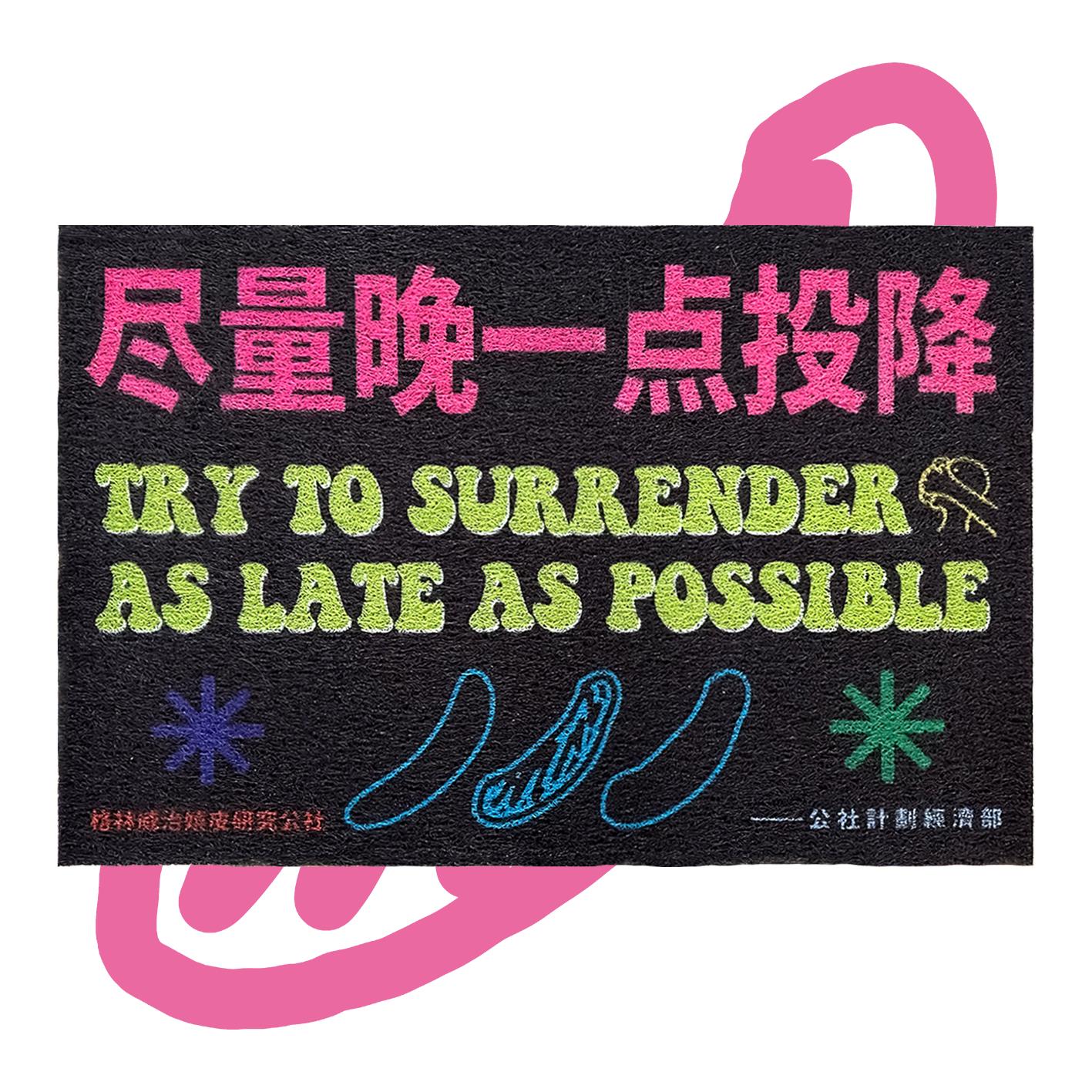 “尽量晚一点投降” 丝圈地垫地毯入户进门 公社计划经济部