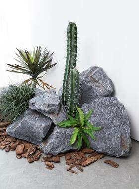 泡沫假石头拍摄道具彷生雕塑石材园林彷真假山造景背景墙装饰摆件