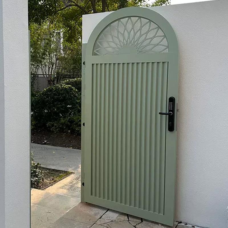 户外花园庭院门铝合金民宿入户门铁艺别墅大门欧法式不锈钢乡村门