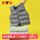 雅鹿男童女童轻薄羽绒马甲背心外穿儿童新款 内胆中大童坎肩保暖潮