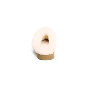 JUMBO简帛澳洲羊皮毛一体女士居家便鞋休闲平底拖鞋舒适保暖