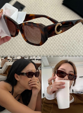 CHRTTAN 细节质感在线！26ss 百搭宽边字母方形防晒遮阳墨镜 男女