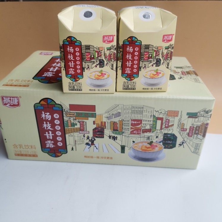 燕塘杨枝甘露港式甜品风味含乳饮料210ml*10盒