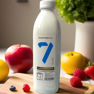卡士007家庭装 原味969g0食品添加乳酸菌低温酸奶