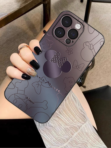 苹果潮牌女款高级皮纹手机壳