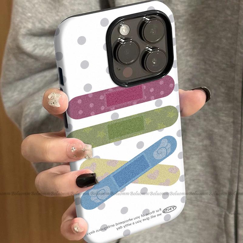 菲林适用于苹果17promax手机壳彩创可贴iphone12/13套硅胶14max全包防摔xs日韩卡通15plus网红新款女air潮牌6