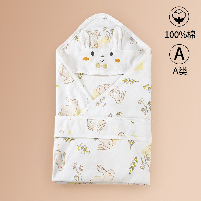 初生婴儿包被纯棉夏季薄款春秋冬产房包单包裹巾新生宝宝抱被襁褓