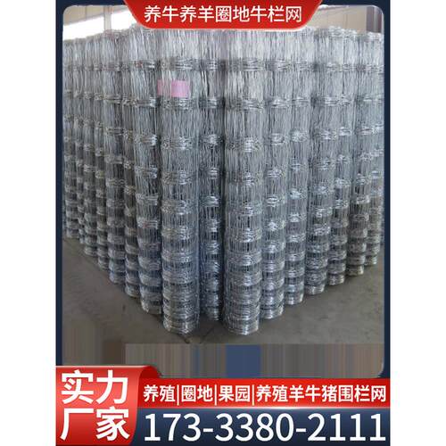 镀锌牛栅栏网铁丝网栅栏养殖网牛羊钢丝网果园防护隔离圈山Bold