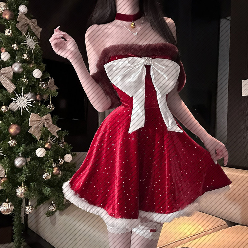 珍妮心动夜宴红裙3315