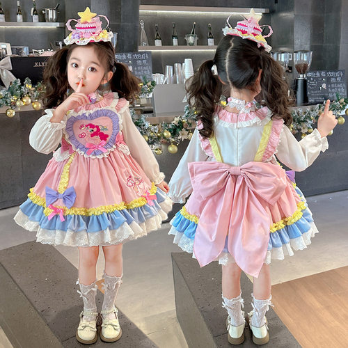 女童洛丽塔公主裙2025春秋宝