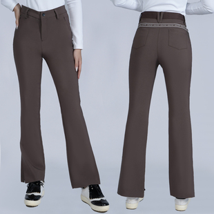 女士裤 子速干弹力韩版 修身 高尔夫女装 GOLF运动女裤 春秋季 球裤 长裤