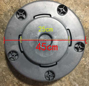 白云厂家促销AF07721白云垃圾桶轮子，圾桶五轮底座厂家可优惠