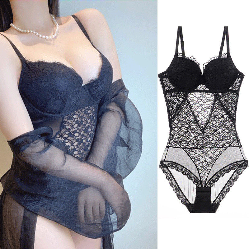 2024款性感连体内衣聚拢钢圈蕾丝女士塑身束腰蕾丝一体式连体文胸,童装/婴儿装/亲子装,内衣套装,淘宝优惠券,粉丝福利购,淘宝优惠卷
