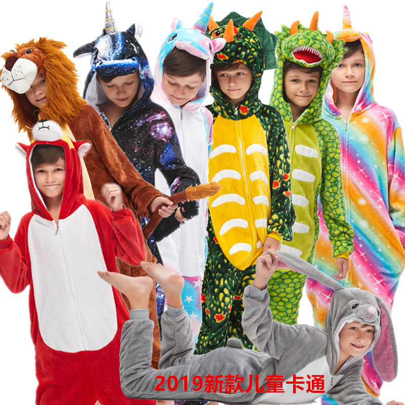 秋冬珊瑚绒棕熊连体睡衣家居服