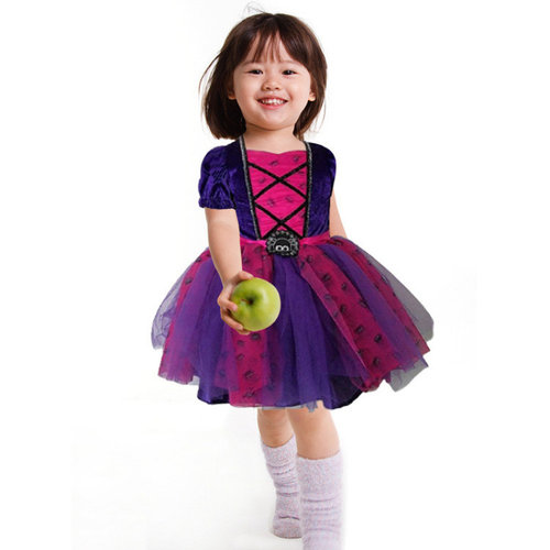 儿童可爱小女巫万圣节演出服