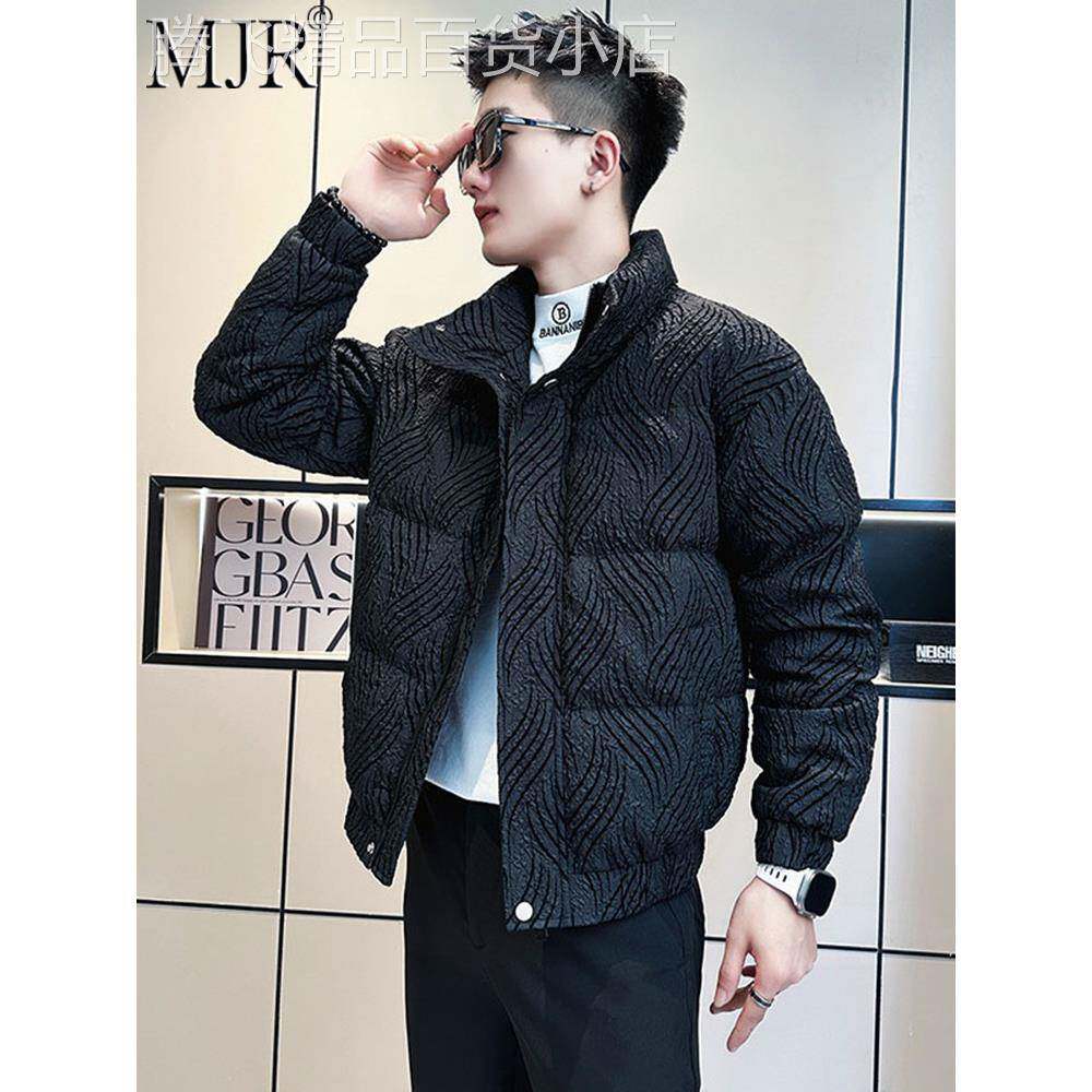 高端2025新款男士羽绒棉服秋冬季高级感加厚保暖棉衣男款痞帅外套
