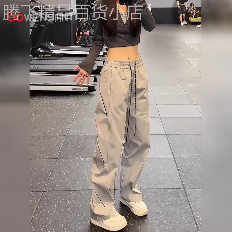 潮牌解构冲锋裤男士2026新款夏季薄款男裤痞帅工装休闲长裤子男款