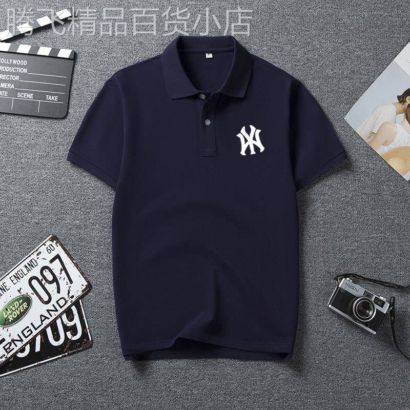 欧洲站~轻奢气质!法国公鸡2025新款Polo衫男纯棉短袖t恤宽松商务
