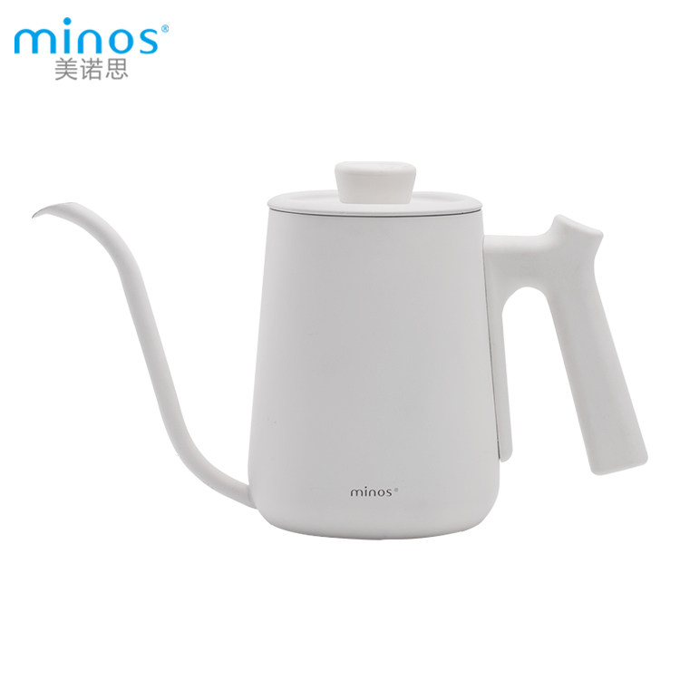 美诺思minos 不锈钢手冲咖啡壶 长嘴细口壶长嘴咖啡手冲壶600ml