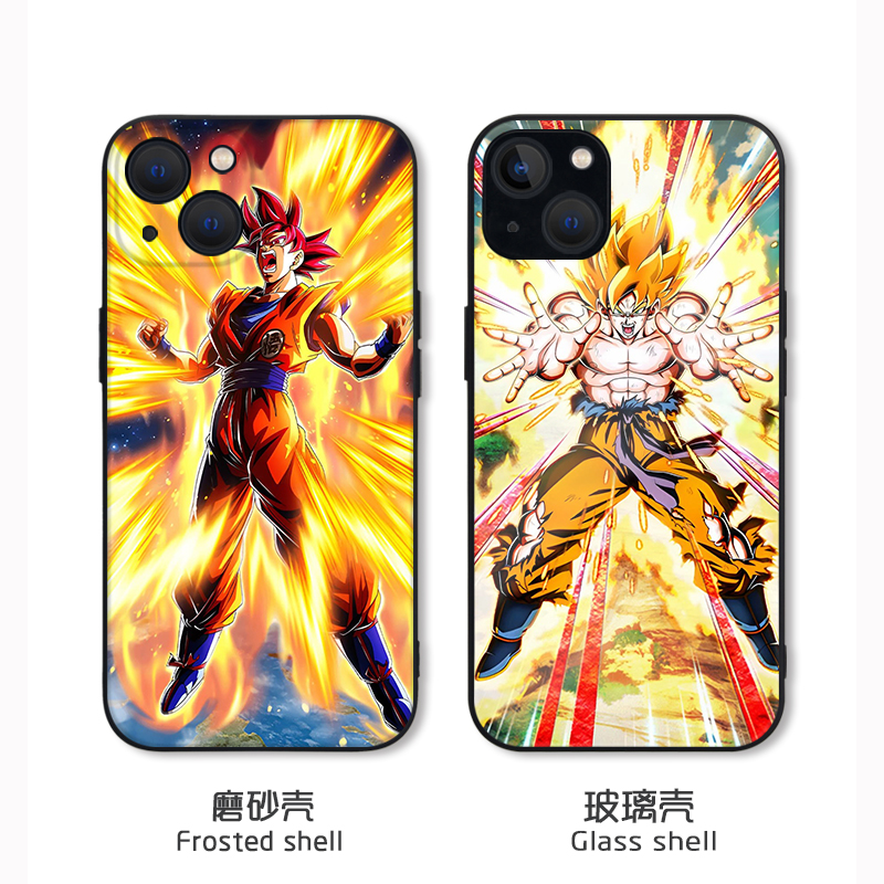 七龙珠苹果16手机壳iPhone15Pro赛亚人13mini适用14promax小米14红米K70e荣耀200华为nova12一加vivo三星OPPO