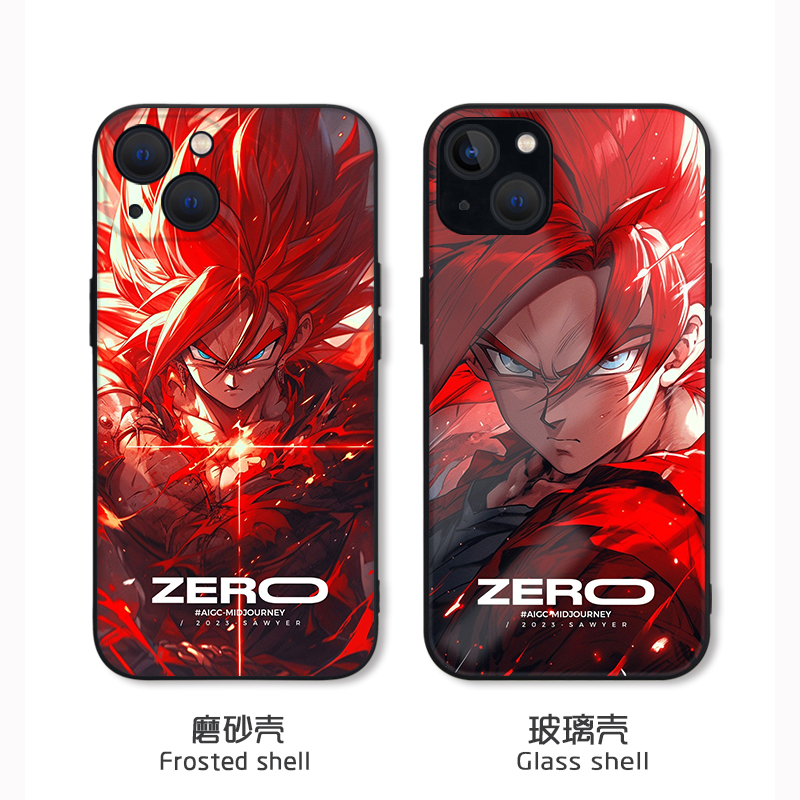 七龙珠苹果16pro手机壳iPhone15/14plus适用12男13新款16proamx潮OPPO真我vivo小米红米华为荣耀一加三星S23+
