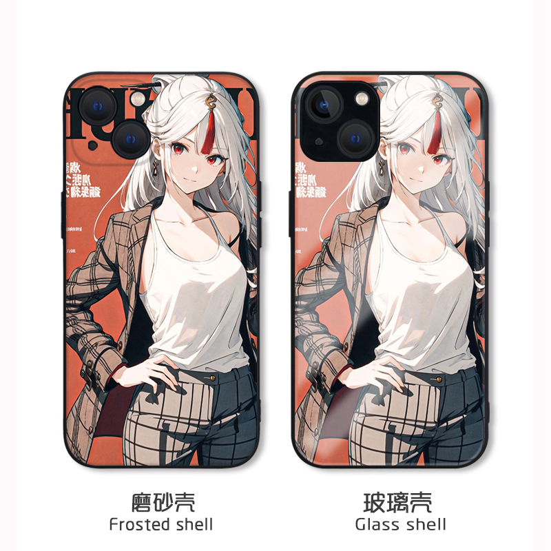 原神凝光钢化玻璃手机壳苹果安卓