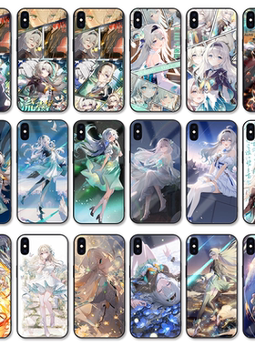 星穹铁道流萤手机壳适用iPhone16e玻璃oppo小米12华为p60荣耀78plus硅胶vivoY33s二次元三星s23u苹果13 14 15