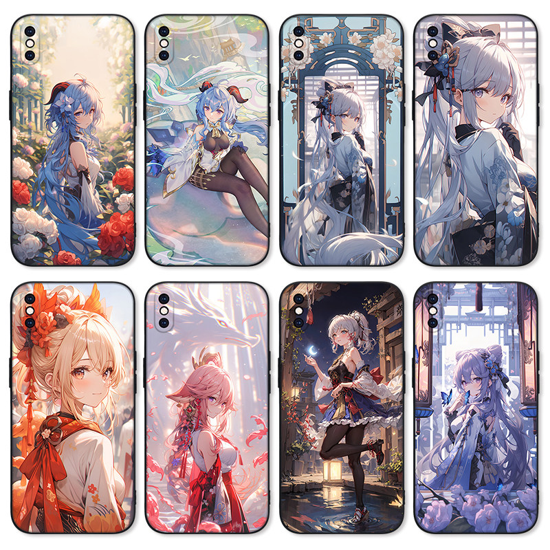 原神手机壳硅胶苹果16promax适用iPhone15元神14plus小米14华为mate60荣耀200玻璃vivoX90全包Y100红米note13