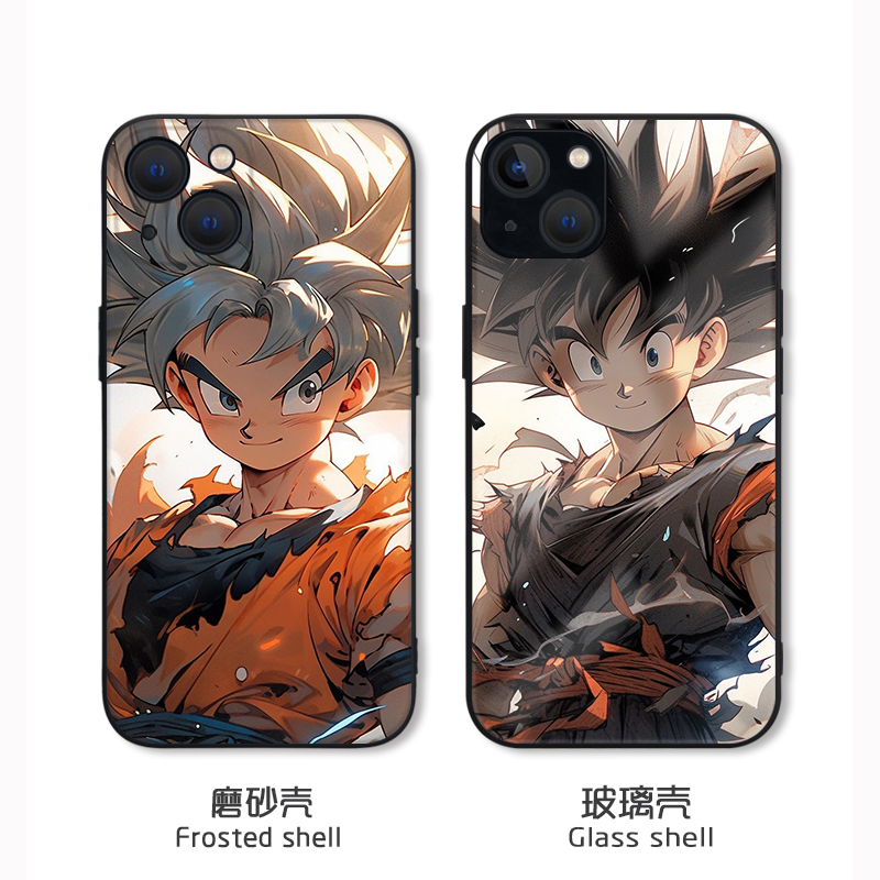 七龙珠苹果16Pro手机壳iPhone15plus卡通12悟空15promax适用vivo小米11红米NOTE14华为nova10荣耀200一加三星