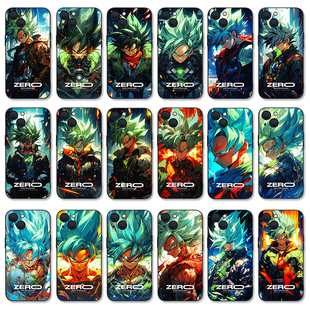 七龙珠苹果16Pro手机壳iPhone15超级赛亚人13卡通14promax适用vivo漫画OPPO小米14红米note13华为一加三星S24