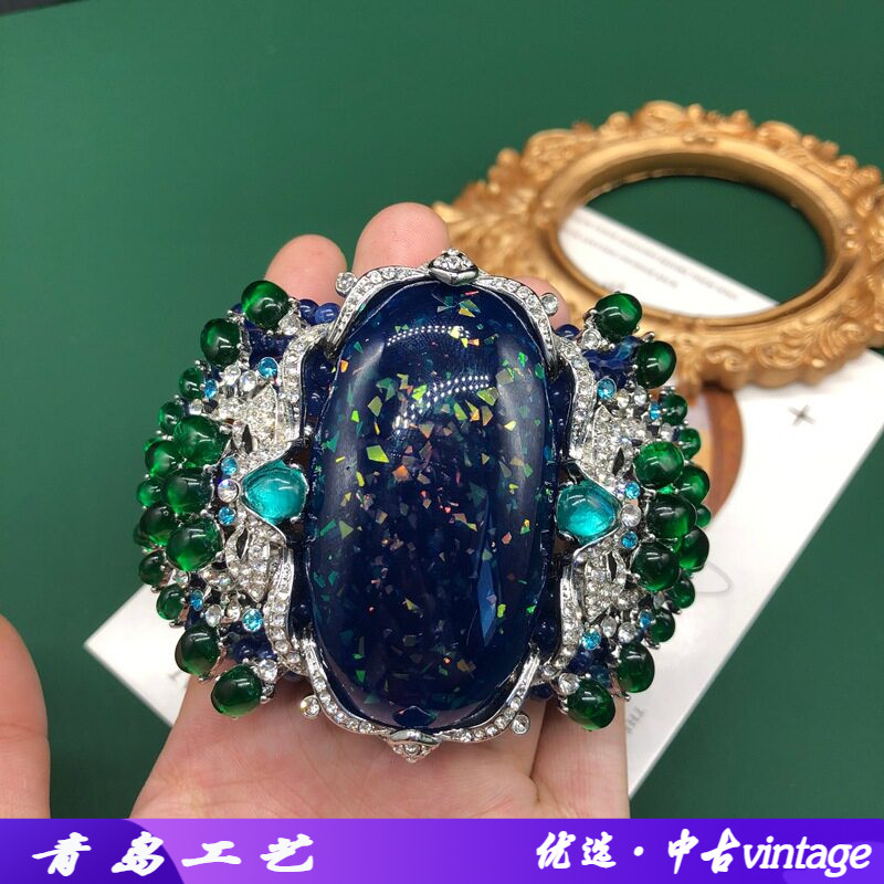 中古饰品复古风奢华重工串珠手链