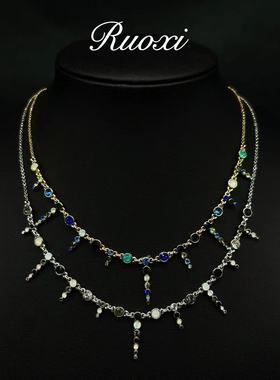 若曦vintage全铜镀真金轻奢感小