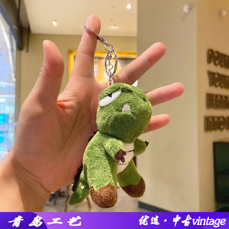 卡通恐龙玩偶公仔钥匙链可爱娃娃